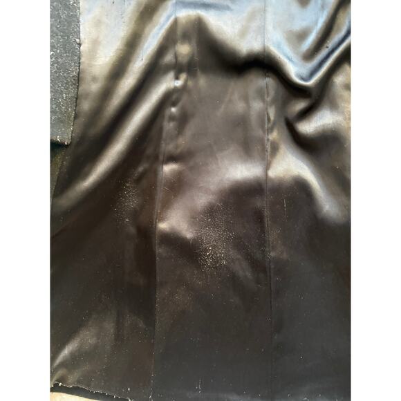 Mackage Wool Cashmere Coat Black Belted Double Breasted Jacket Size S $1195 - Picture 12 of 13